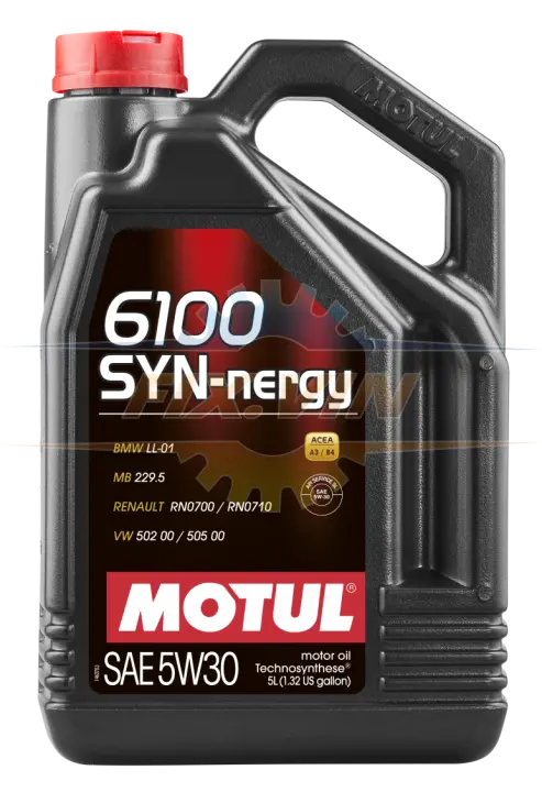 Масло моторное 6100 Syn-Nergy 5W30 5л MOTUL 113145 (фото 1)