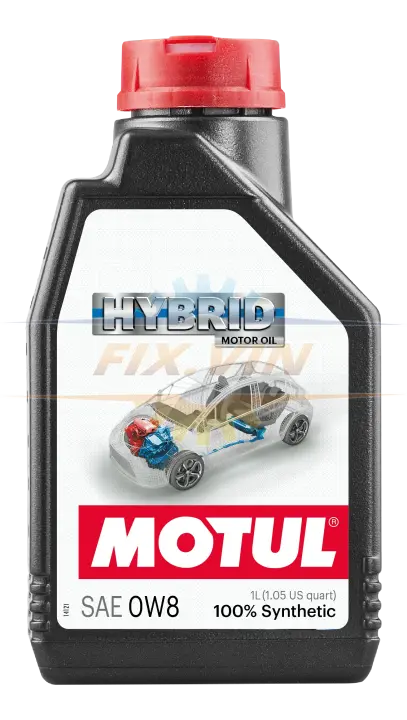 Олива моторна Hybrid 0W8 1л MOTUL 333401 (фото 1)