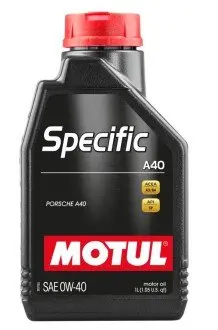 Олива моторна Specific A40 0W-40 1л MOTUL 348301 / 112074