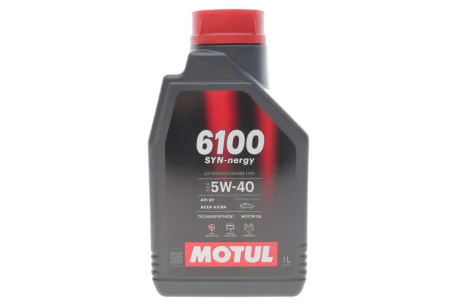 Олива моторна 6100 SYN-NERGY SAE 5W40 (1L) MOTUL 368411