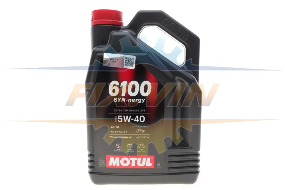 Олива моторна Technosynthese д/авто 6100 Syn-nergy SAE 5W40 (4L) MOTUL 368450 (фото 1)