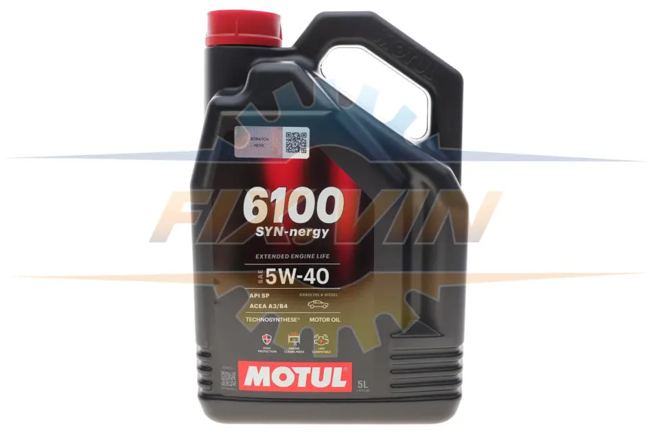 Олива 5W40 Syn-nergy 6100 (5L) MOTUL 368451 (фото 1)