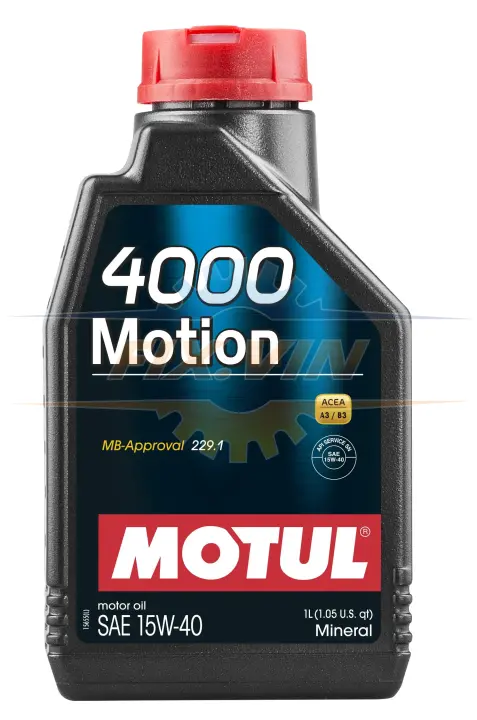 Олива моторна 4000 Motion 15W-40 1л MOTUL 386401 (фото 1)