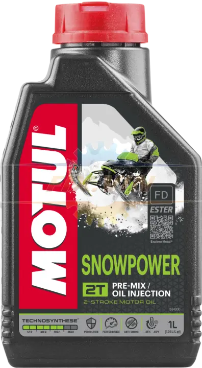 Олива моторна SnowPower 2T 1л MOTUL 812201 (фото 1)