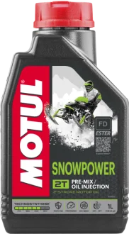Олива моторна SnowPower 2T 1л MOTUL 812201