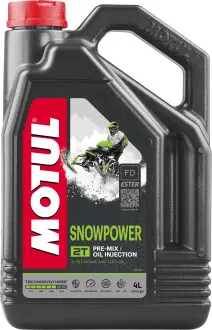 Олива моторна SnowPower 2T 4л MOTUL 812207