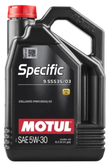 Олива моторна Specific 9.55535/03 5W30 5л MOTUL 814451