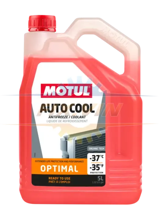 Антифриз Auto Cool Optimal -37°C 5л MOTUL 818006 (фото 1)