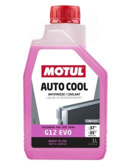 Антифриз Auto Cool G12 Evo -37°C 1л MOTUL 820001