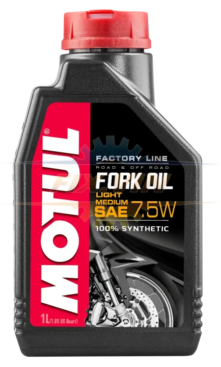 Масло для вилок Fork Oil Factory Line Light/Medium 7.5W 1л MOTUL 821701 (фото 1)