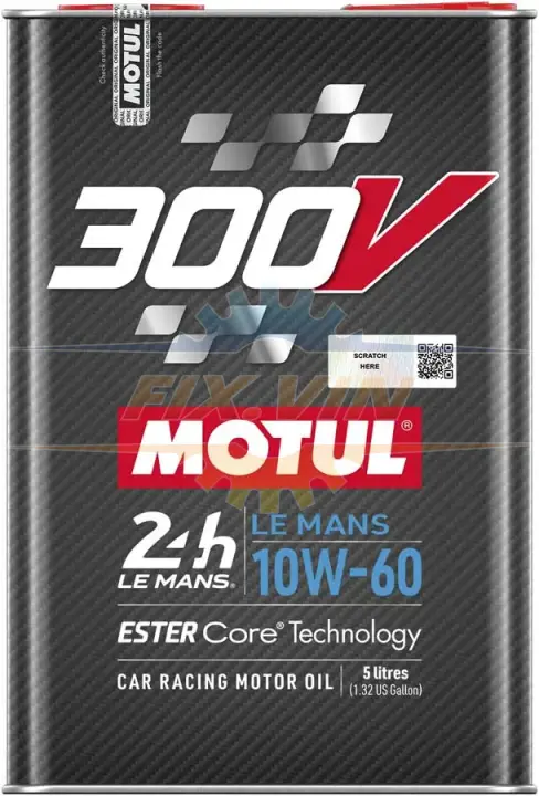 Олива моторна 300V Le Mans 10W-60 5л MOTUL 827051 (фото 1)