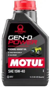Олива моторна Gen-D Power 15W40 1л MOTUL 835201