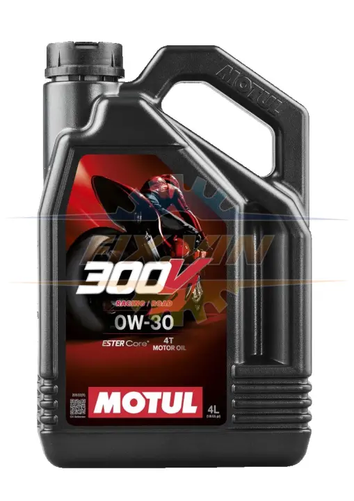 Олива моторна 300V 4T Factory Line Road Racing 0W-30 4л MOTUL 835541 / 112545 (фото 1)