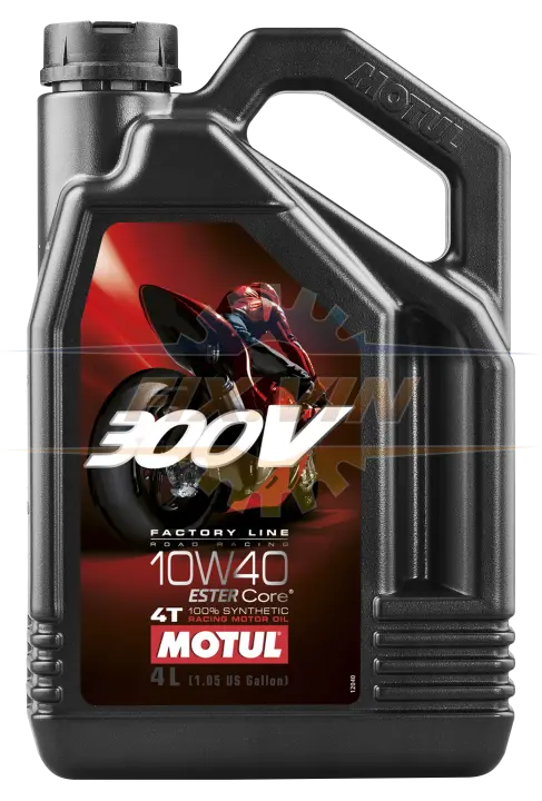 Масло моторное 300V 4T Factiry Line Road 10W40 4л MOTUL 836141 (фото 1)