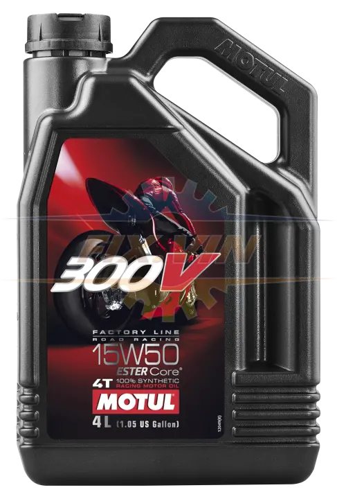 Олива моторна 300V Factory Line Road 15W-50 4л MOTUL 836241 (фото 1)