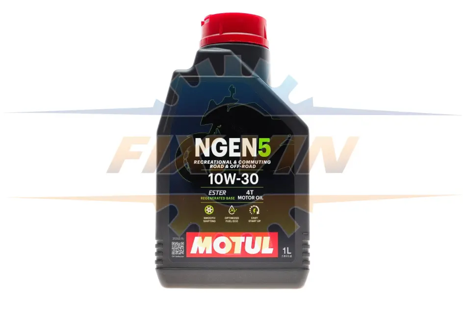 Олива для 4-х тактних двигунів синтетична естерова NGEN 5 10W30 4T 1L MOTUL 839001 (фото 1)