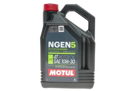 Моторна олива 10W30 NGEN 5 4T (4L) MOTUL 839041