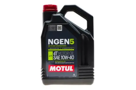 Моторна олива 4T NGEN 5 10W-40 4л MOTUL 839141