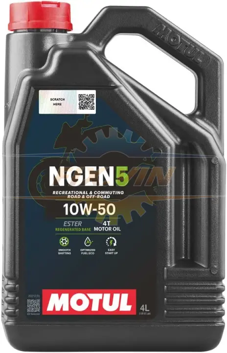 Олива моторна NGEN 5 10W50 4л MOTUL 839241 / 111832 (фото 1)
