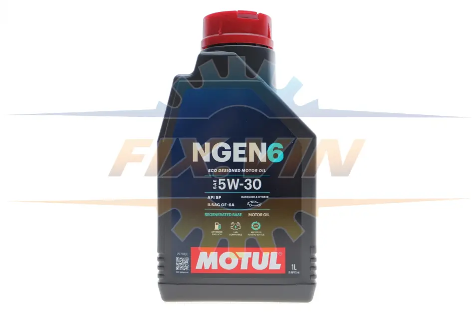 Олива моторна синтетична д/авто NGEN 6 5W30 1L MOTUL 839811 (фото 1)