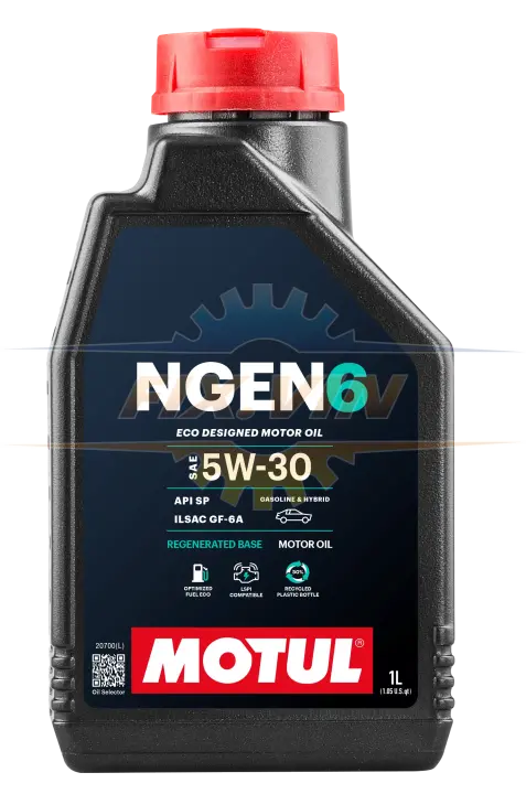 Масло моторное Ngen 6 5W-30 1л MOTUL 839811 / 113111 (фото 1)