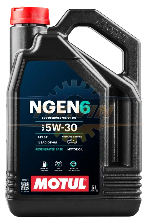 Олива моторна Ngen 6 5W-30 5л MOTUL 839851 (фото 1)