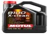 Масло моторное 8100 X-clean 5W-40 4л MOTUL 843450 / 104720 (фото 1)