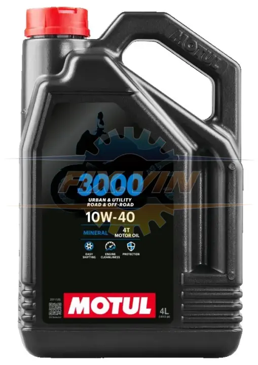 Олива моторна 3000 4Т 10W40 4л MOTUL 846041 (фото 1)