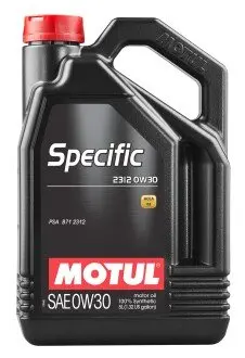 Олива моторна Specific 2312 0W-30 5л MOTUL 867551