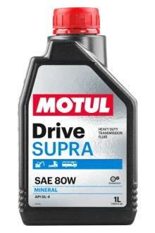Масло трансмиссионное Drive Supra 80W 1л MOTUL DRIVE SUPRA 80W 1L