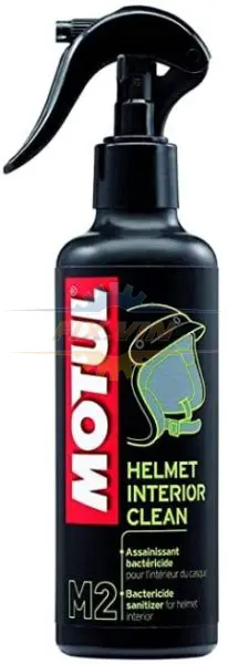 Засіб для чищення шолома HELMET INTERIOR CLEAN для чищення розпилювач 0,25л для інтер’єру шолома MOTUL HELMET INTERIOR CLEAN M2 (фото 1)