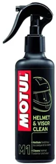 Засіб для чищення шолома HELMET VISOR CLEAN для чищення розпилювач 0,25л для козирків та шоломів MOTUL HELMET VISOR CLEAN M1