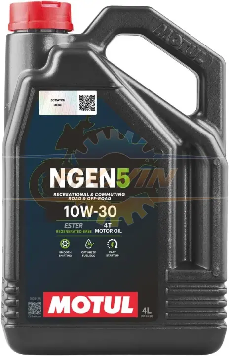 Олива моторна NGEN 5 10W-30 4T 4л MOTUL NGEN510W304L111828 (фото 1)