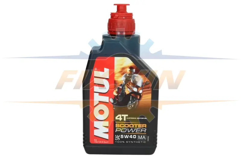 Олива для чотиритактних двигунів Scooter Power 5W40 1л, API SN SP JASO MA Синтетична MOTUL SCOOTERP 5W40 1L (фото 1)
