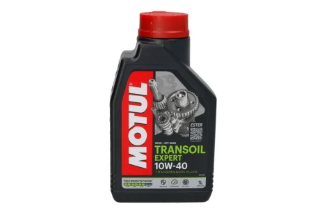Трансмісійна олива TRANSOIL EXPERT (1L) 10W40 (збагачений ефірами) API GL-4 MOTUL TRANSOIL E10W40