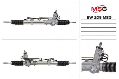 Рульова рейка (з ГПК) BMW 3 (E46) 99-05 MSG BW205