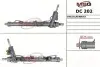 Рульова рейка (з ГПК) Duster 10-18 MSG DC202 (фото 1)