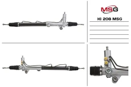 Рульова рейка (з ГПК) Sorento 02-09 MSG KI208
