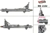 Рульова рейка з ГПК MB GL (X164)/ML (W164) 05-12 (відновлений з ZF) MSG ME219R (фото 1)