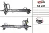 Рульова рейка (з ГПК) Grand Vitara 06-17 MSG SZ204 (фото 1)