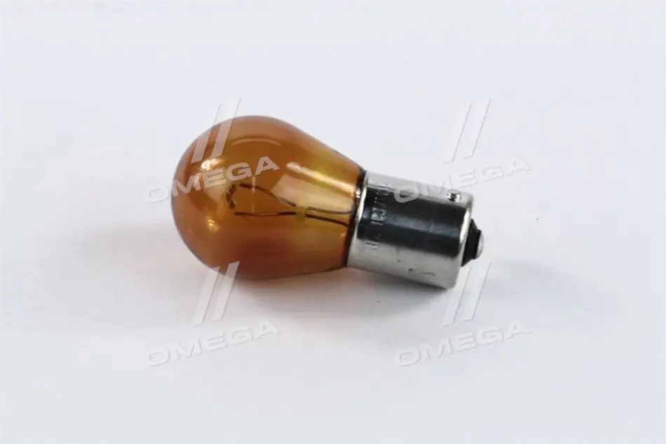 Лампа розжарювання PY21W 12V 21W BAU15s AMBER (вир-во Narva) NARVA 17638CP (фото 1)
