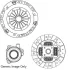 Комплект зчеплення з вижимним DOKKER/LOGAN/ SANDERO II 1.5 dCi 12- (215mm26z) NATIONAL CK10367-37 (фото 1)