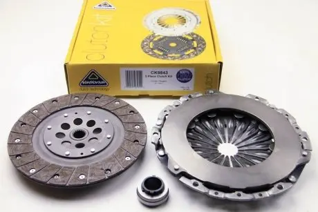 Комплект зчеплення 206/207/307/C3/C4/C5 II 1.6HDi 04- (225mm) NATIONAL CK9843