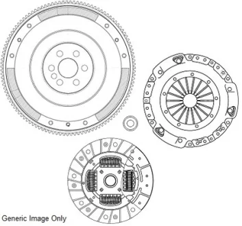 Комплект для переобладнання Transit 2.4TDCi 06- (260mm23z) (6МКПП) NATIONAL CK9952F