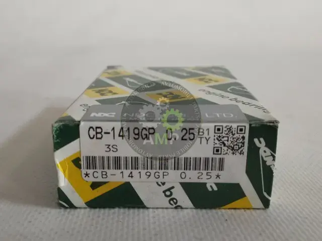 Вкладиші шатунові +0.25mm (к-кт на мотор) Toyota 1S, 2S, 3S, 4S, 5S NDC CB1419GP-025 (фото 1)