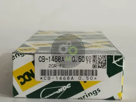 Вкладиші шатунові +0.50mm (к-кт на мотор) Toyota 2GR-FE CB1468A-050 NDC CB1468A050