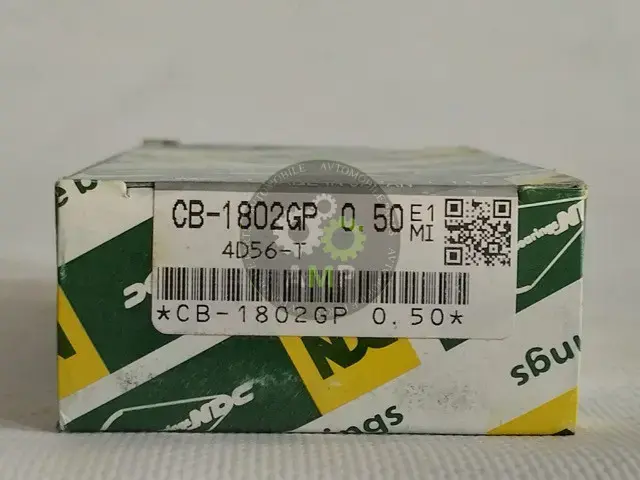 Вкладиші шатунні 0,50 MITSUBISHI 2,5 DiD 4D56-HP 08- (вир-во) NDC CB1802GP050 (фото 1)