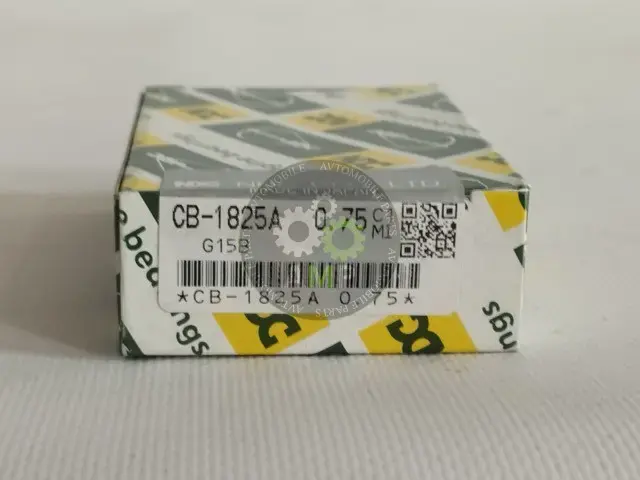 Вкладиші шатунові +0.75mm (к-кт на мотор) Mitsubishi G13B(NEW), G15B, 4G13, 4G15 NDC CB1825A-075 (фото 1)