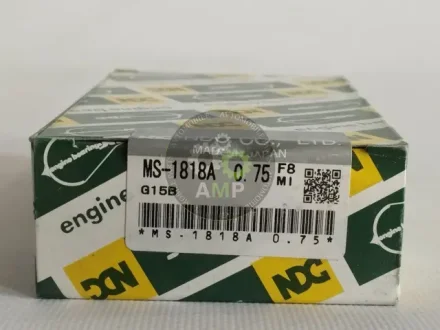 Вкладиші корінні +0.75mm (к-кт на мотор) Mitsubishi G11B,G12B,G13B,G15B,4G MS1818A-075 NDC MS1818A075