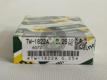 Півкільця упорні ДВС +0.25mm (к-кт на мотор) mitsubishi v6 3l 6g72 86-91 NDC TW1822A-025